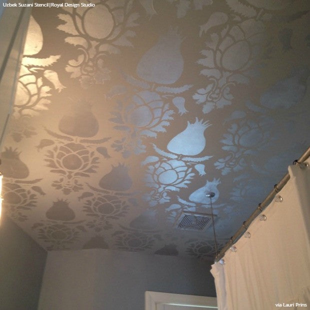 18 Of The Prettiest Ceiling Stencils Designs Diy Decorating