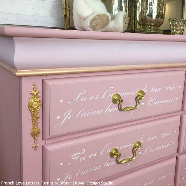 Perfect Pink Furniture Makeovers For A Girls Room Royal Design