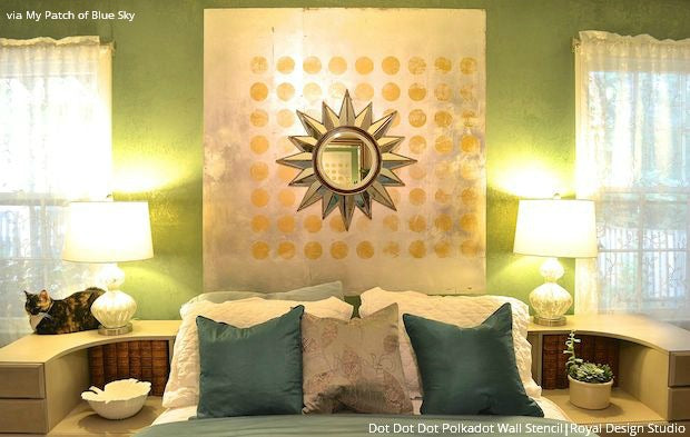 6 DIY Stenciled Headboard Ideas for Your Easy Bedroom Makeover