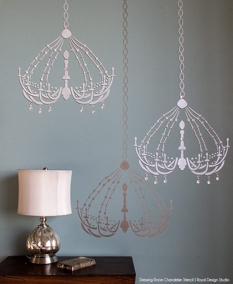 girly chandelier