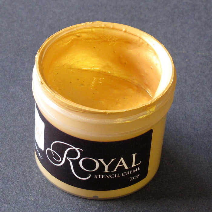 Bright Gold Stencil Creme