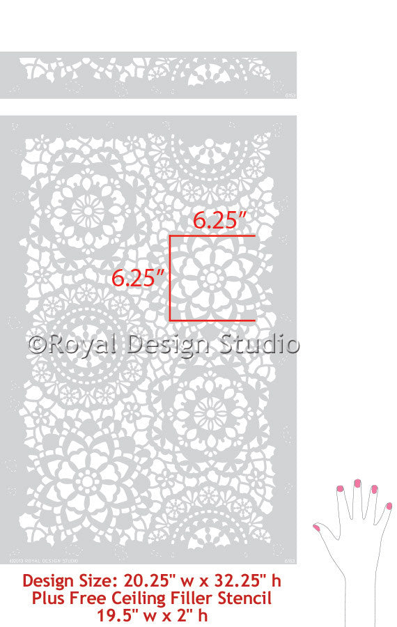 Honeycomb Pattern - 10 Mil Clear Mylar -Reusable Stencil Pattern – Go  Stencil