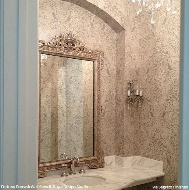 Featured image of post Damask Wallpaper Bathroom Bathroom wallpapers available direct online from the uk great bathroom wallpaper ideas designs at best buy prices