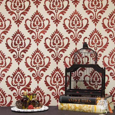 oriental turkish wallpaper ikat wall stencils painting decor_02b63f55 b216 4e55 9033 b50976d177af_large