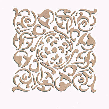 Wall Stencil | Small Verona Tile Stencil | Royal Design Studio Stencils