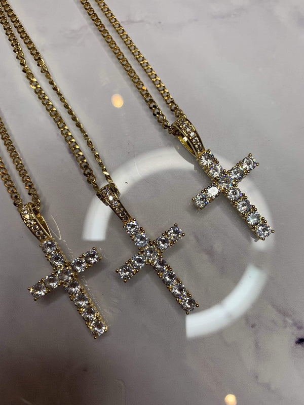 gypsy cross necklace