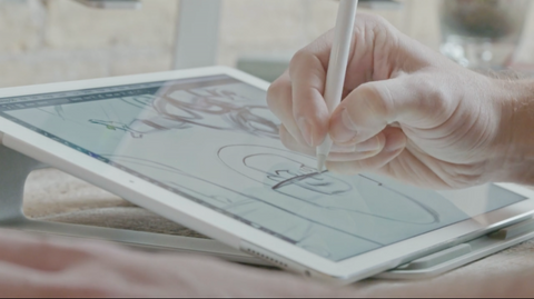 Twelve South ParcSlope for iPad sketch pad 