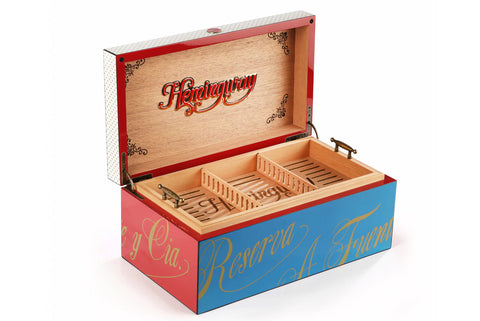 Win a Manny Iriarte OpusX Society Hemingway Humidor Autographed by Carlito Fuente