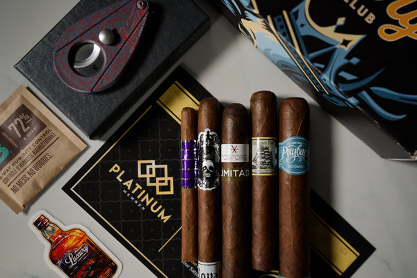 Luxury Cigar Club October Platinum 2023 Subscription Box