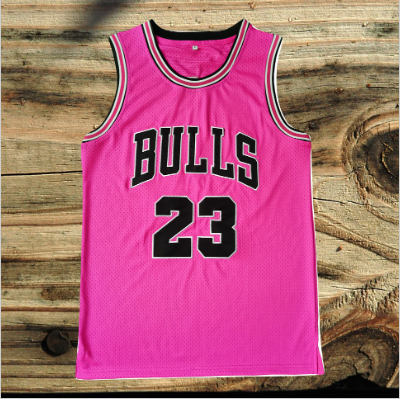 pink michael jordan jersey