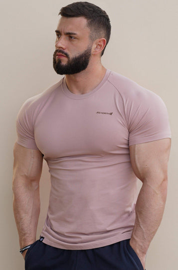 Titan 2.0 Muscle-Fit T-Shirt - Salmon Image 1