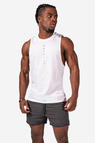 Men's Flex Til You're Famous Sleeveless Black T-Shirt Gym Tank Top Small  Black 