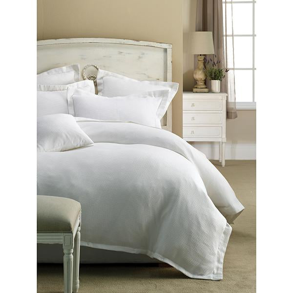 Paris Waffle Quilt Cover Set White Simply Wholesale Nz