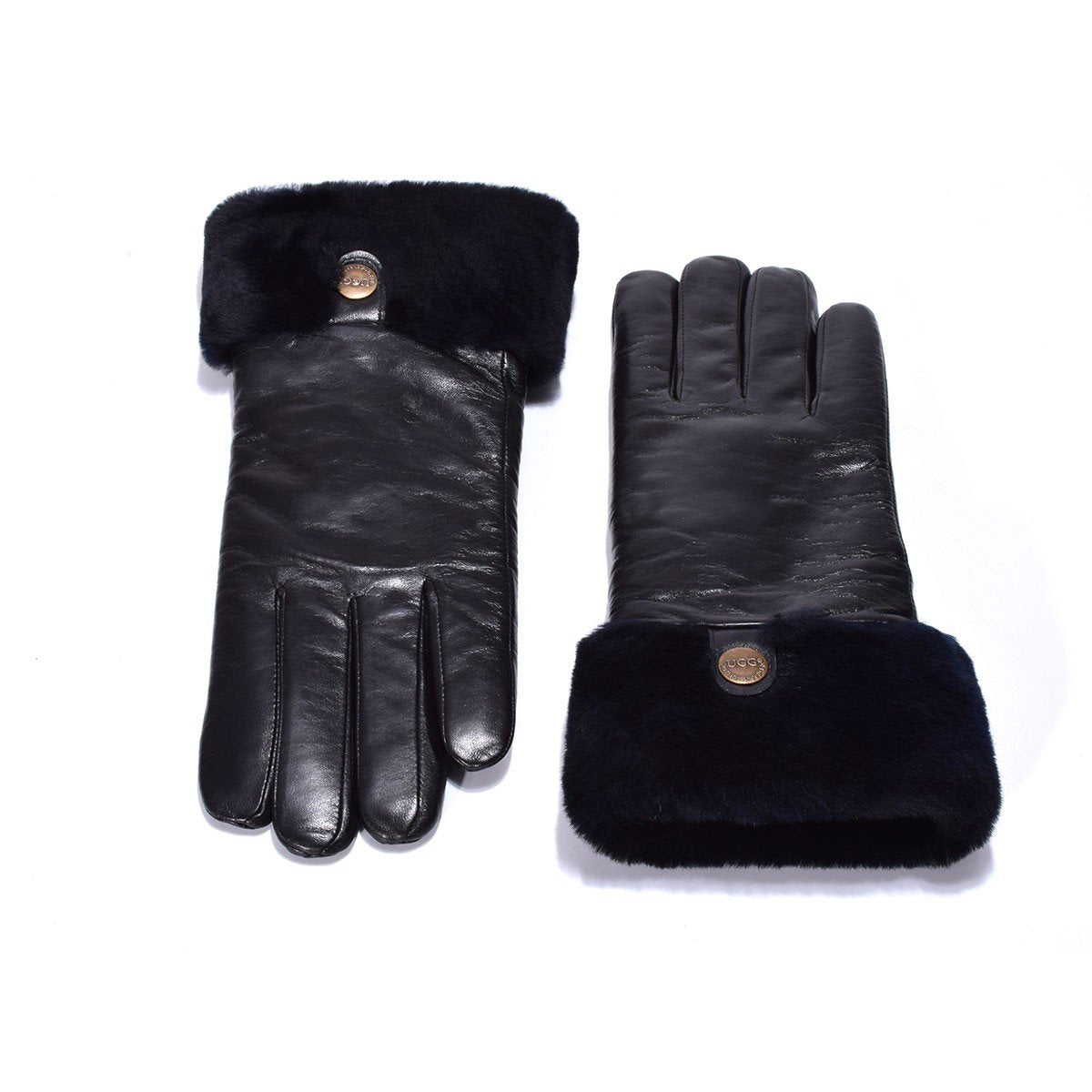 chloe leather gloves