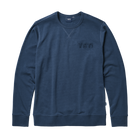 YETI Coolers French Terry Crew Neck Pullover Navy