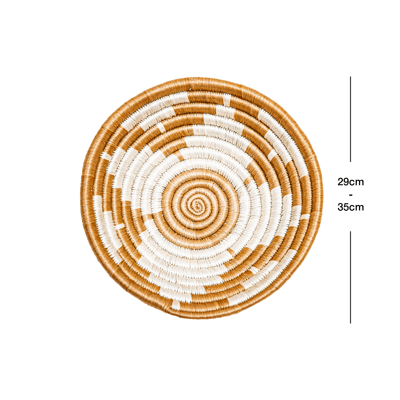 Woven Round Sisal Wall Art Basket Decor Set of 3 - SB003 - Propstation