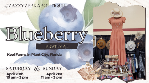 Blueberry Festival April 20-21, 2024