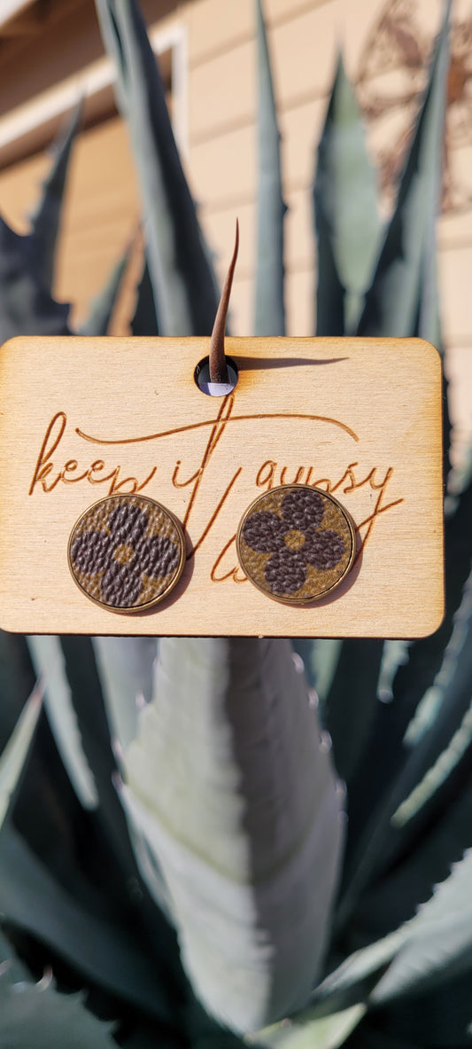 Gypsy UpCycled LV Earrings - Arizona – Adrians Boutique