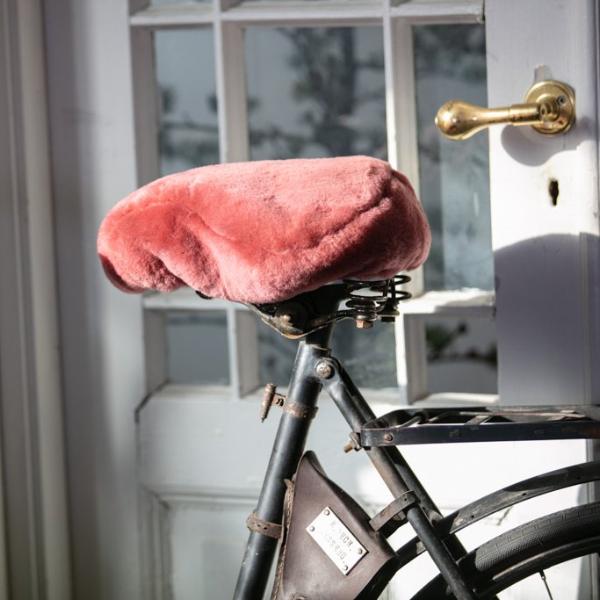 sheepskin bike seat