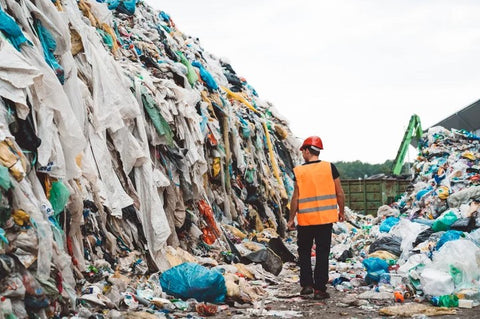 Textile Waste in Landfill