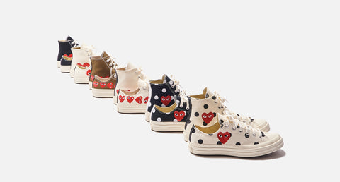 converse play comme des garcons