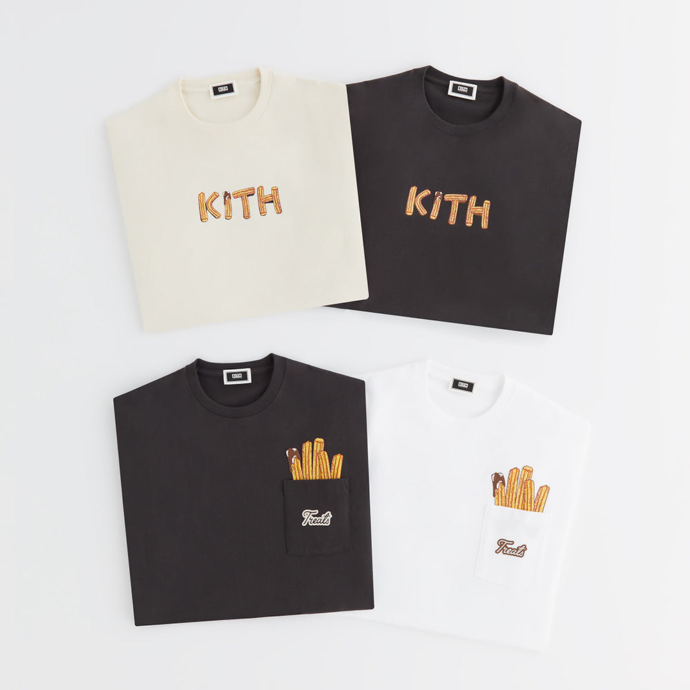 贈り物 新品未使用 KITH Treats Churro Pocket Tシャツ Tシャツ