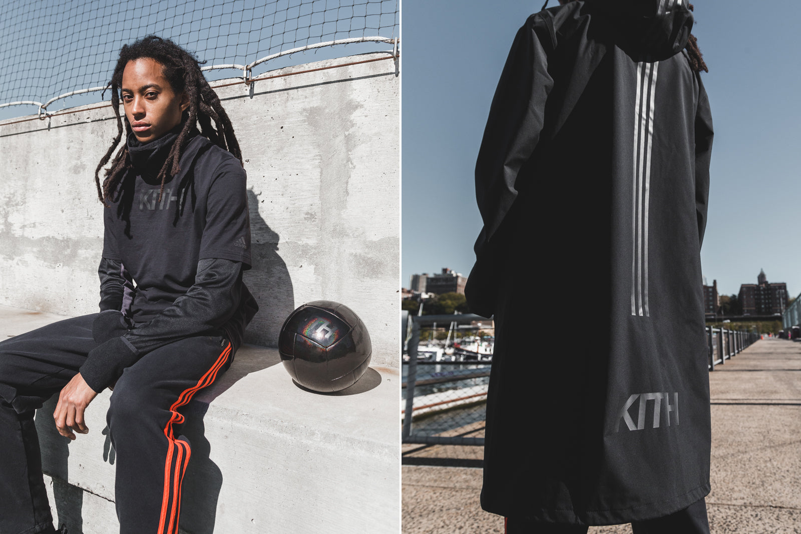 armario Diez Huracán Kith x adidas Soccer New York Cobras Lookbook