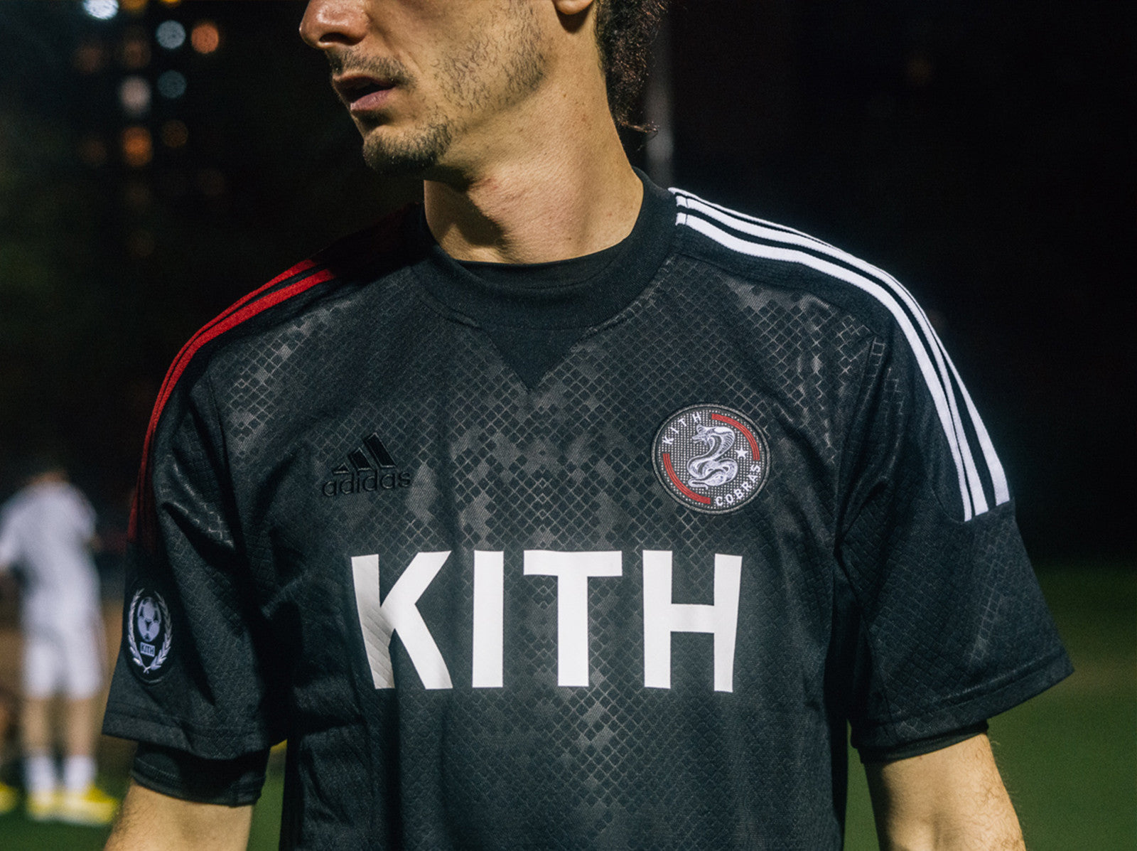 kith x adidas soccer game jersey