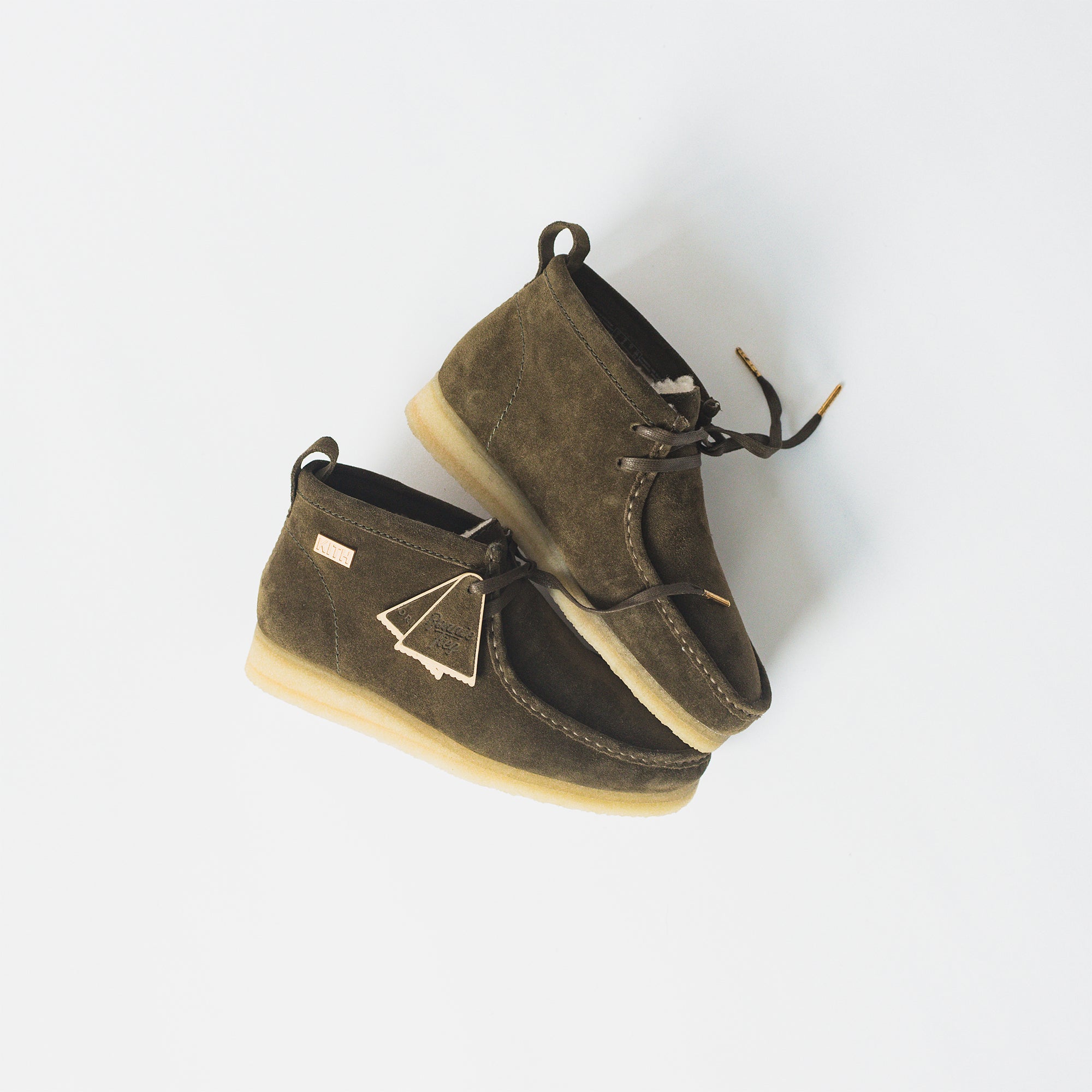 kith x @Clarks wallabees one of my fav sillouhettes…Fit incoming