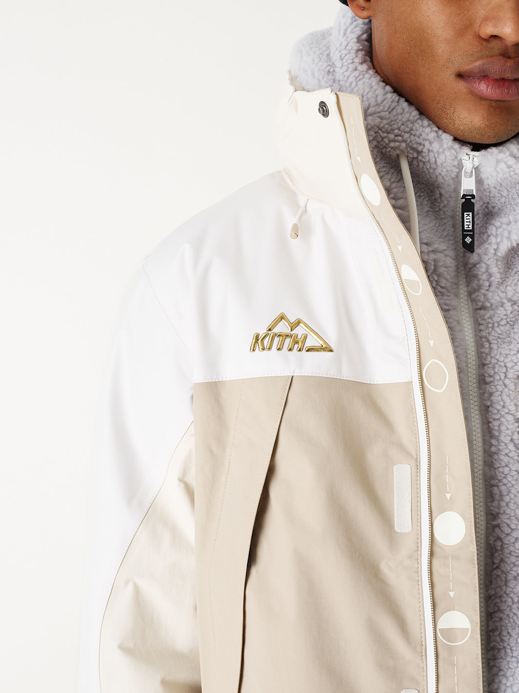 kith columbia fleece