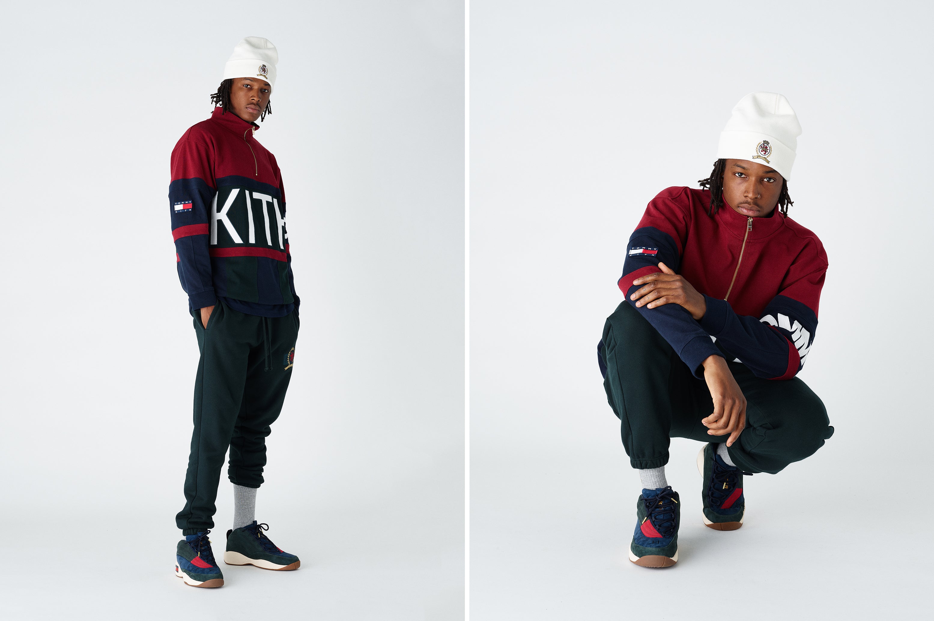 kith x tommy hilfiger sneakers