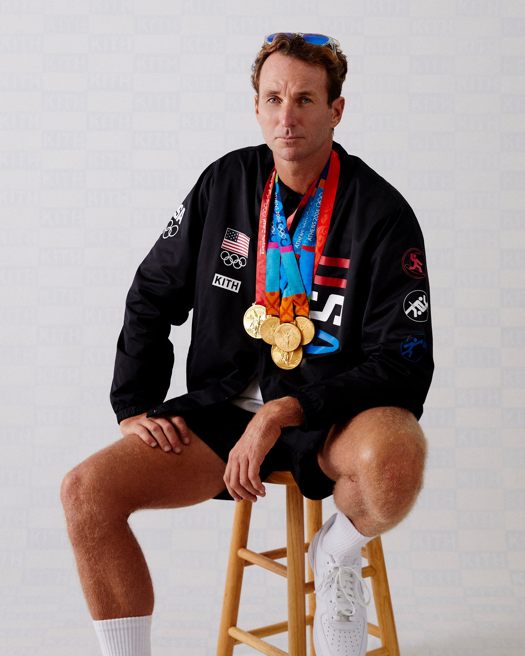 Kith for Team USA featuring Aaron Peirsol