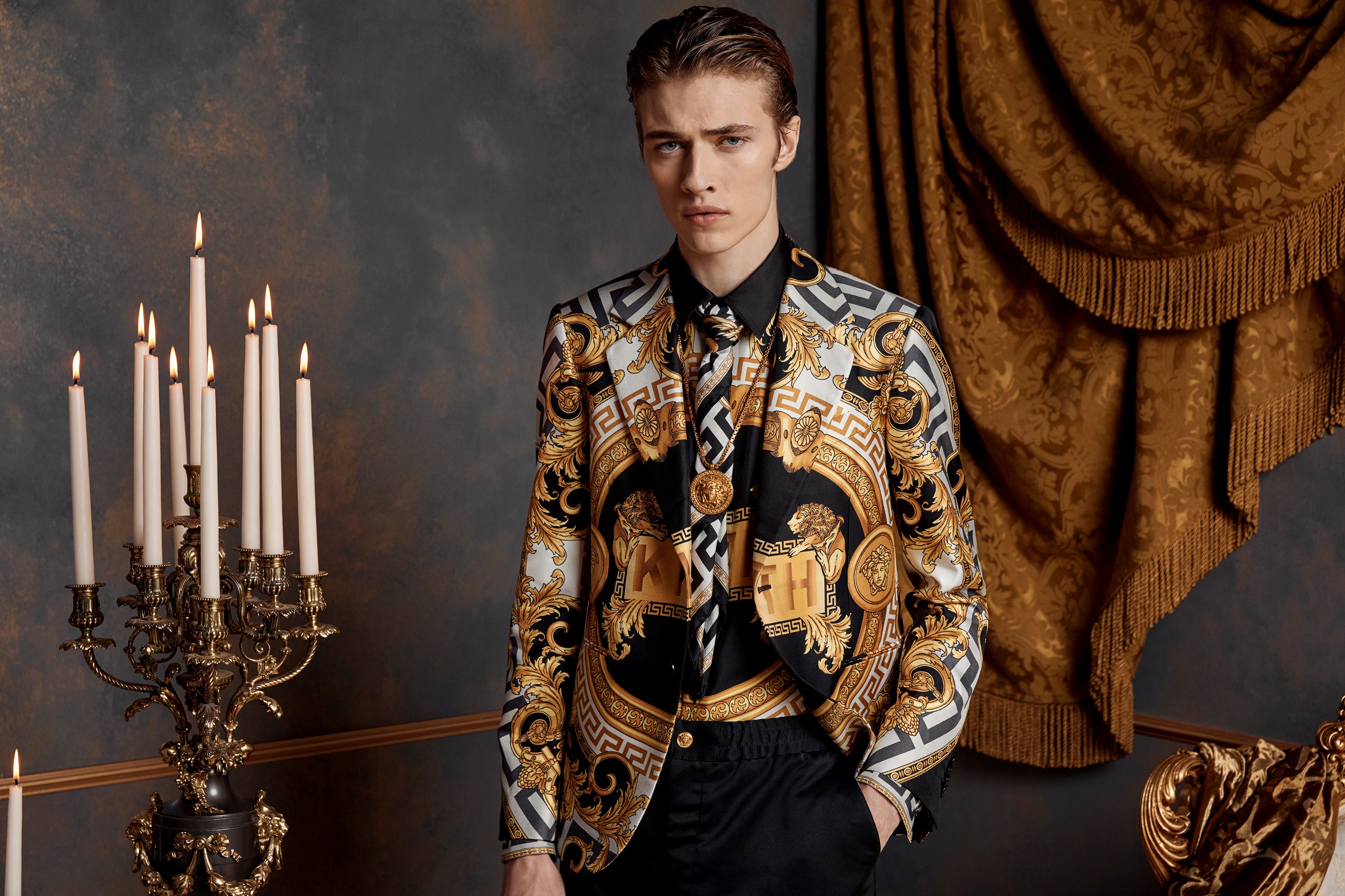 versace men's apparel