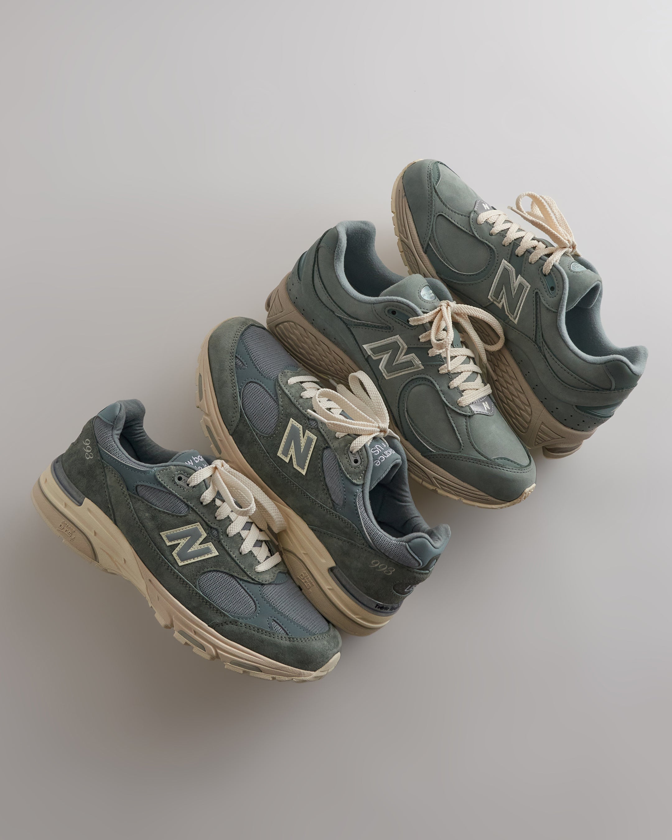 KITH × New Balance 2002R Pistachio-