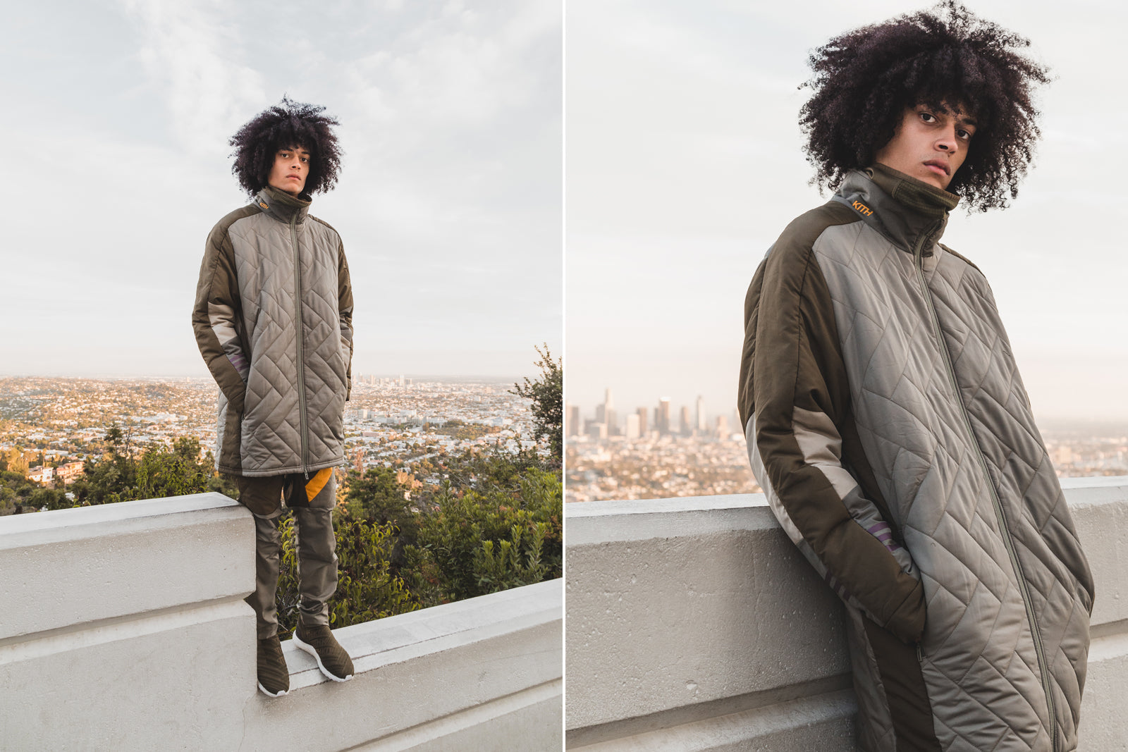 kith x adidas down liner jacket