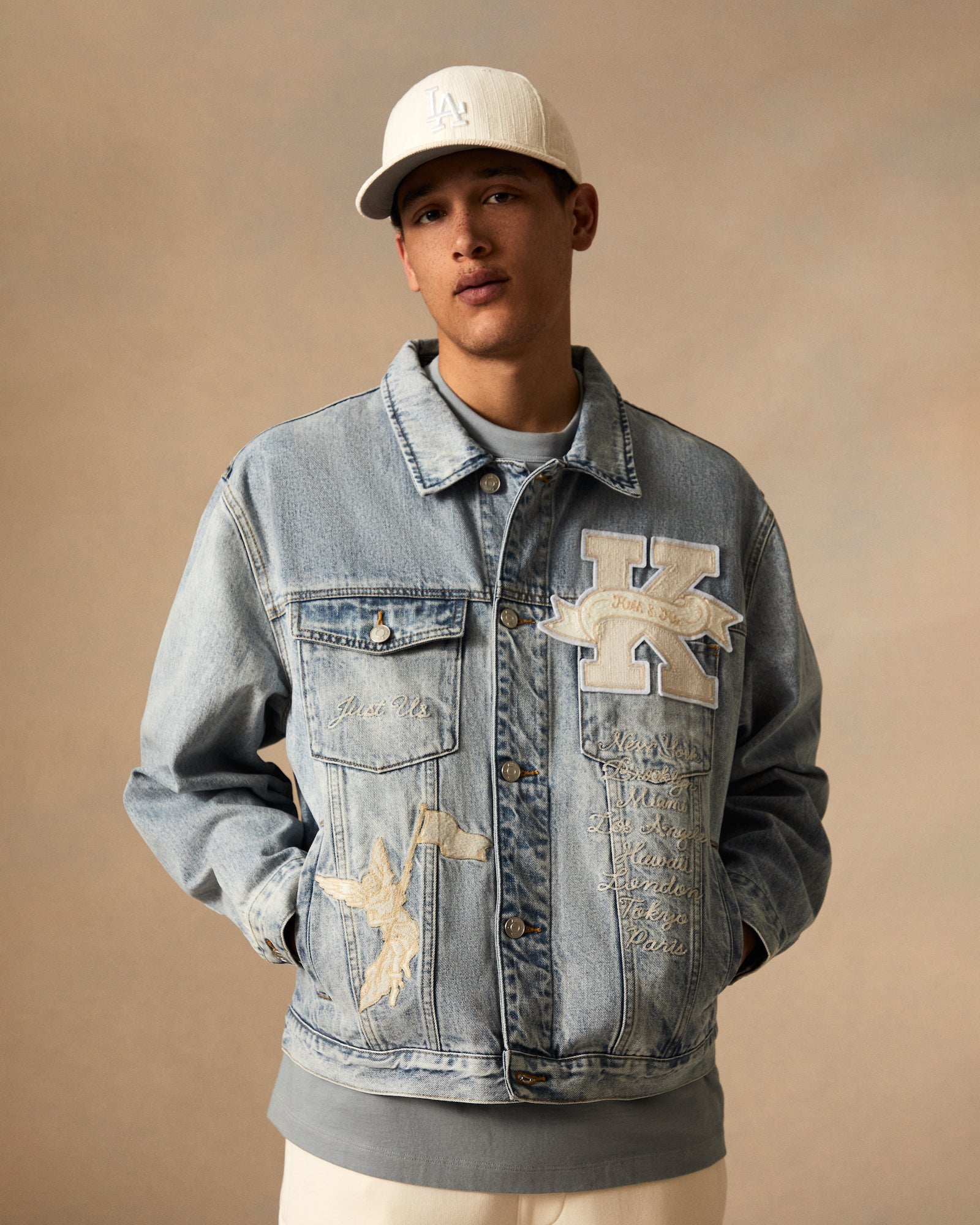 Kith Embroidered Centre Denim Jacket