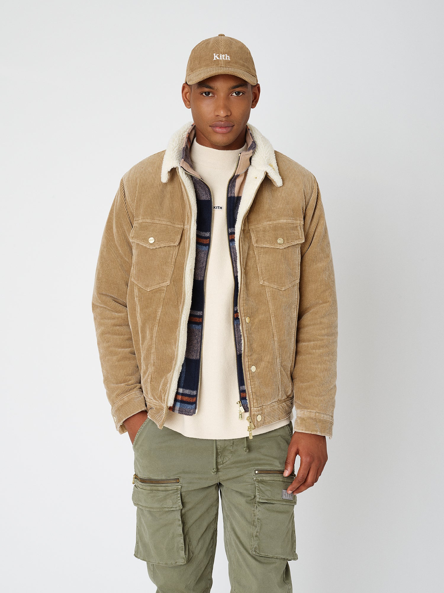 KITH(キス) Corduroy Laight Jacketそうです表示Lです