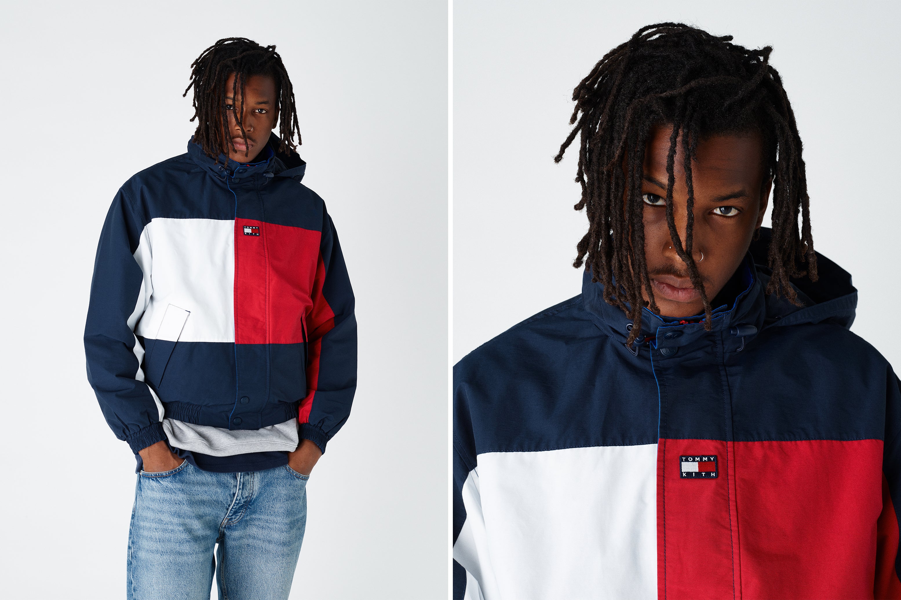 tommy x kith jacket