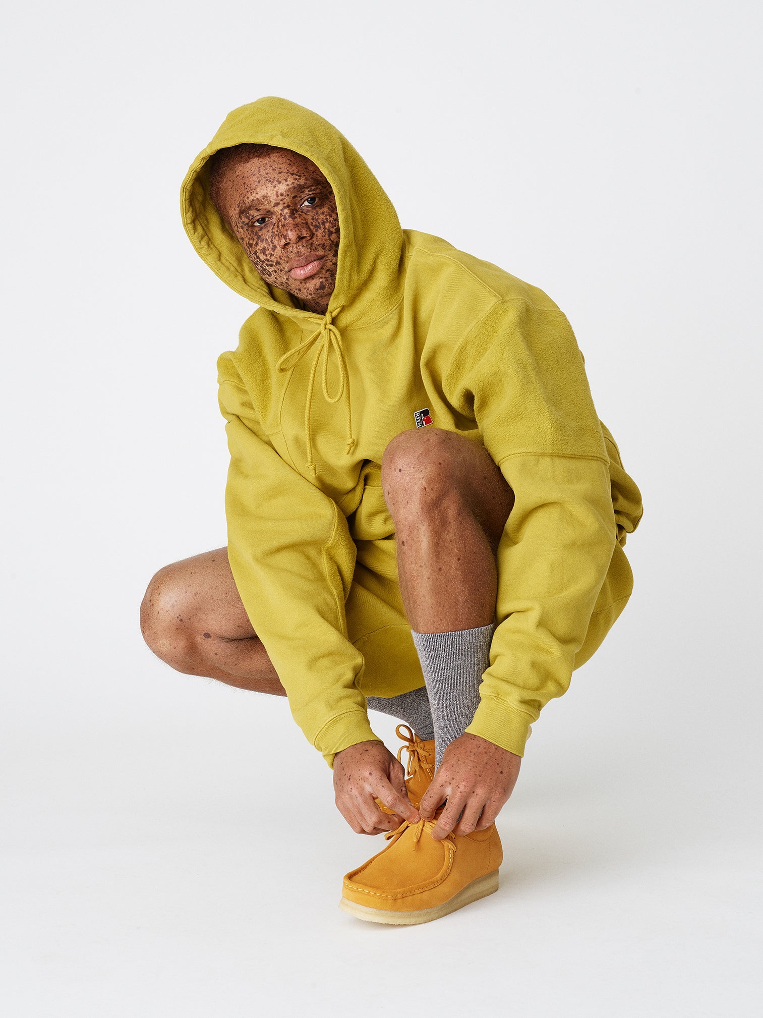 Kith x Russell Athletic Vintage Hoodie Blossom Men's - SS19 - US