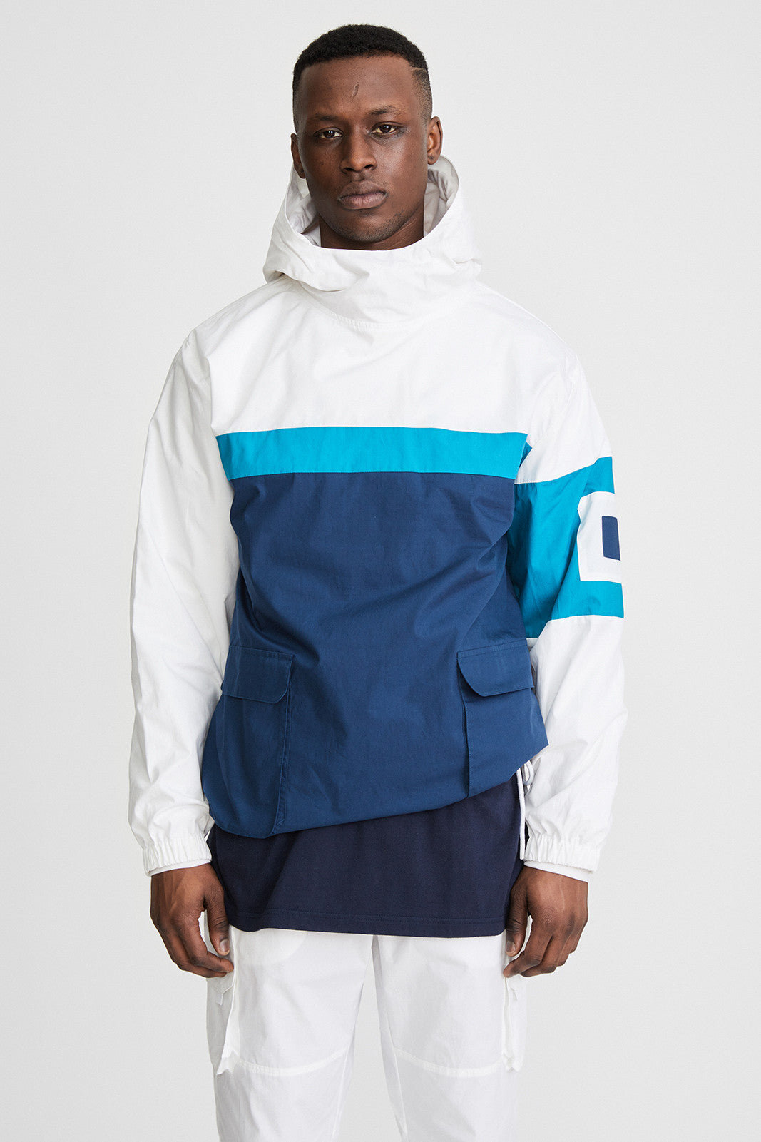 Kith x Aime Leon Dore Anchor Williams hoodie Mykonos ALD Ronnie Fieg Large  Sail