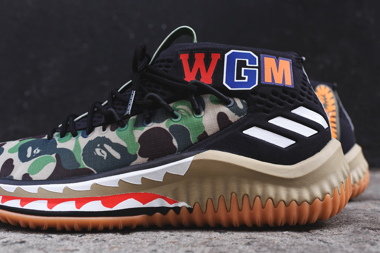 Limo Alfombra Beca adidas Consortium x Bape Dame 4 - Green Camo – Kith