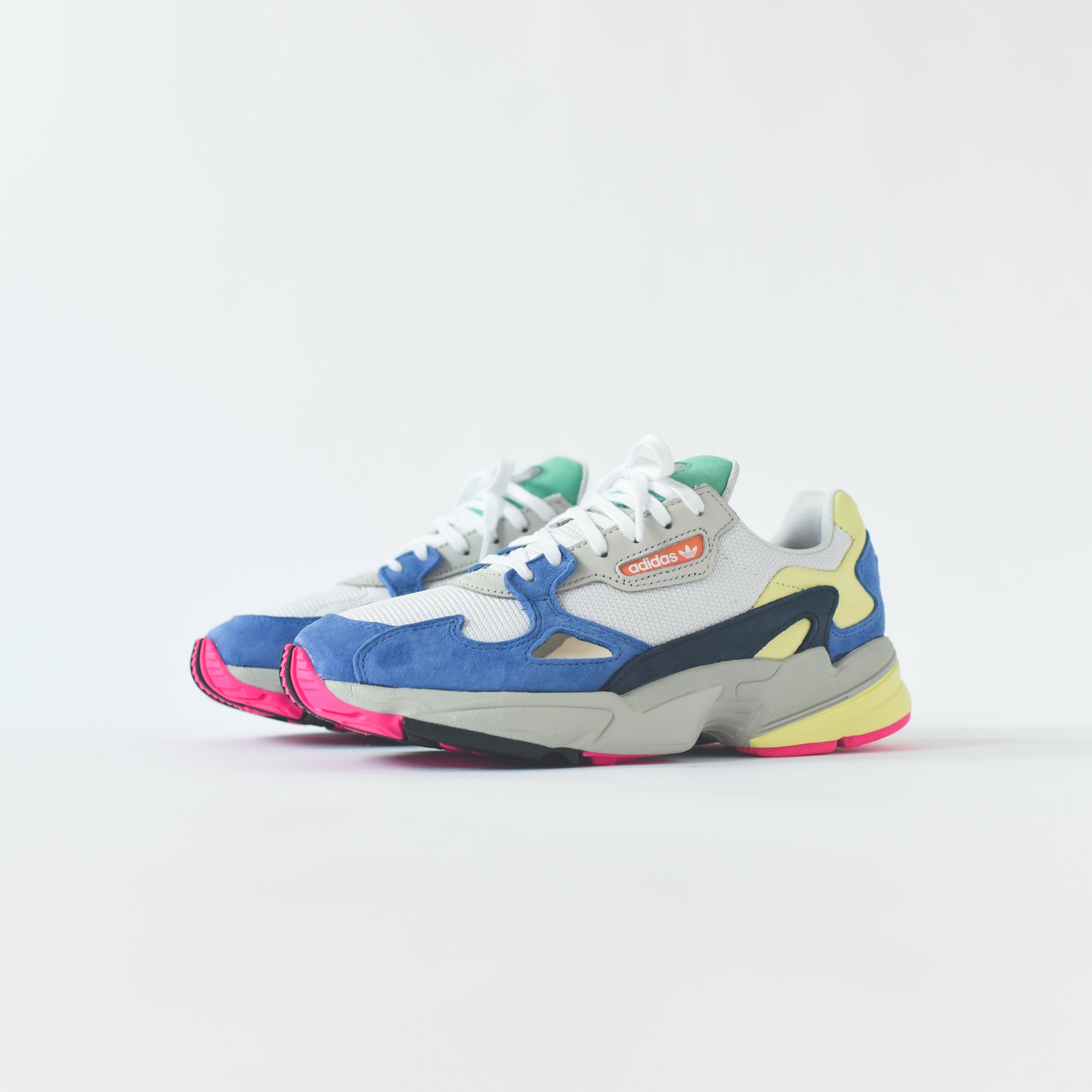 adidas falcon trainers green