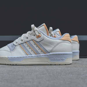 adidas Rivalry Low - Pastel Team / Cloud White / Off White / Aero Blue 4