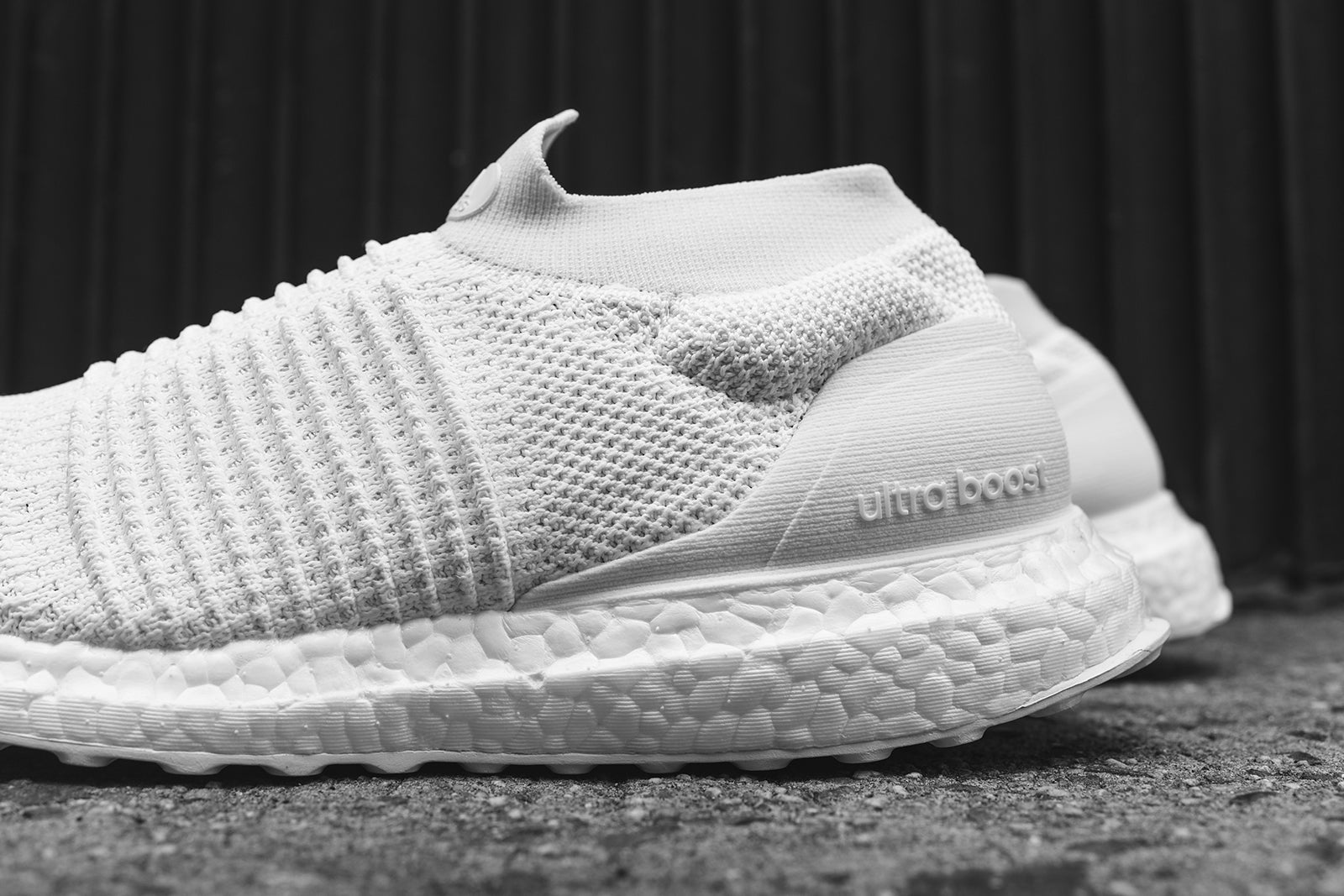 adidas Originals UltraBoost Laceless - Triple White – Kith