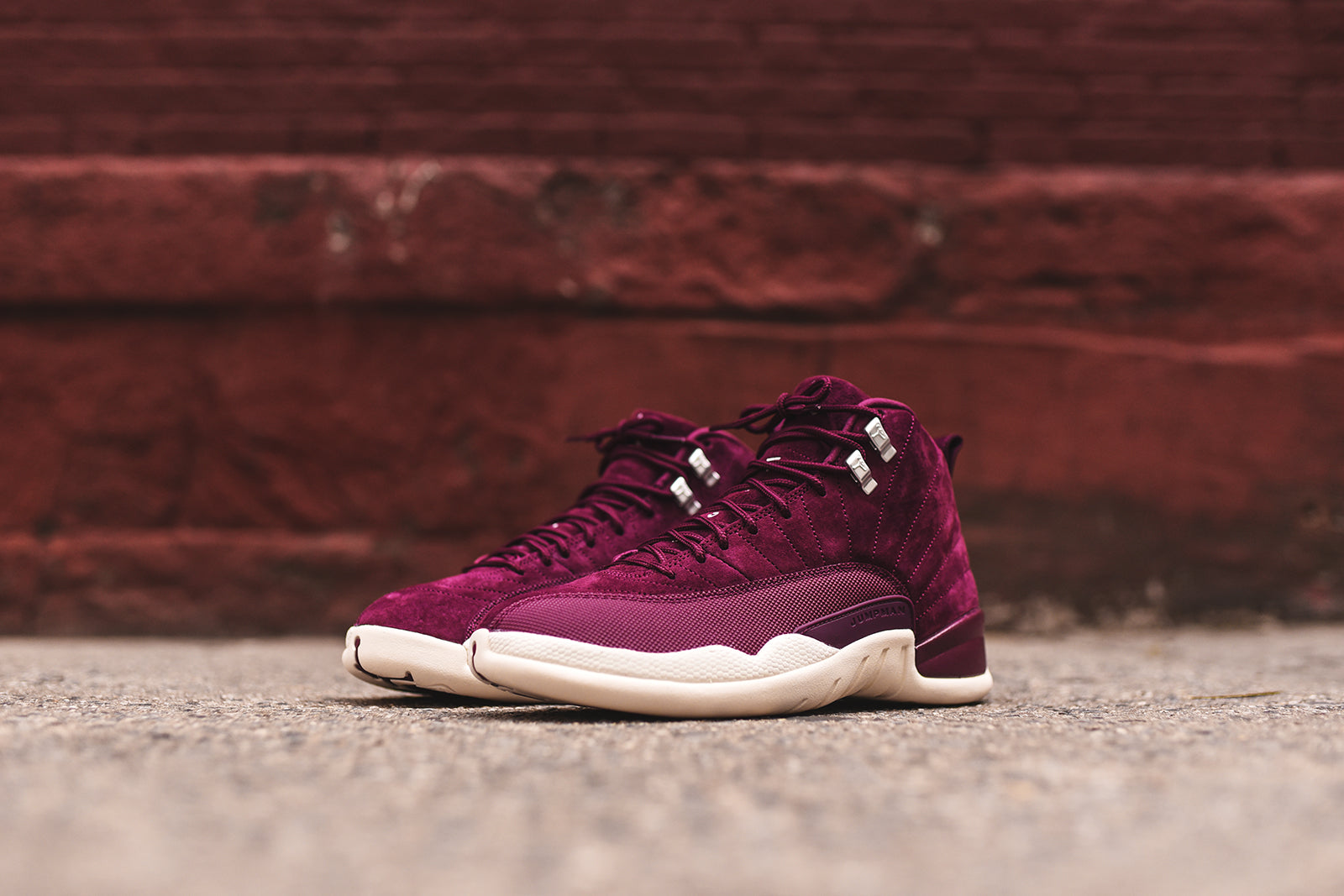 Nike Air Jordan 12 - Bordeaux / Ivory Kith