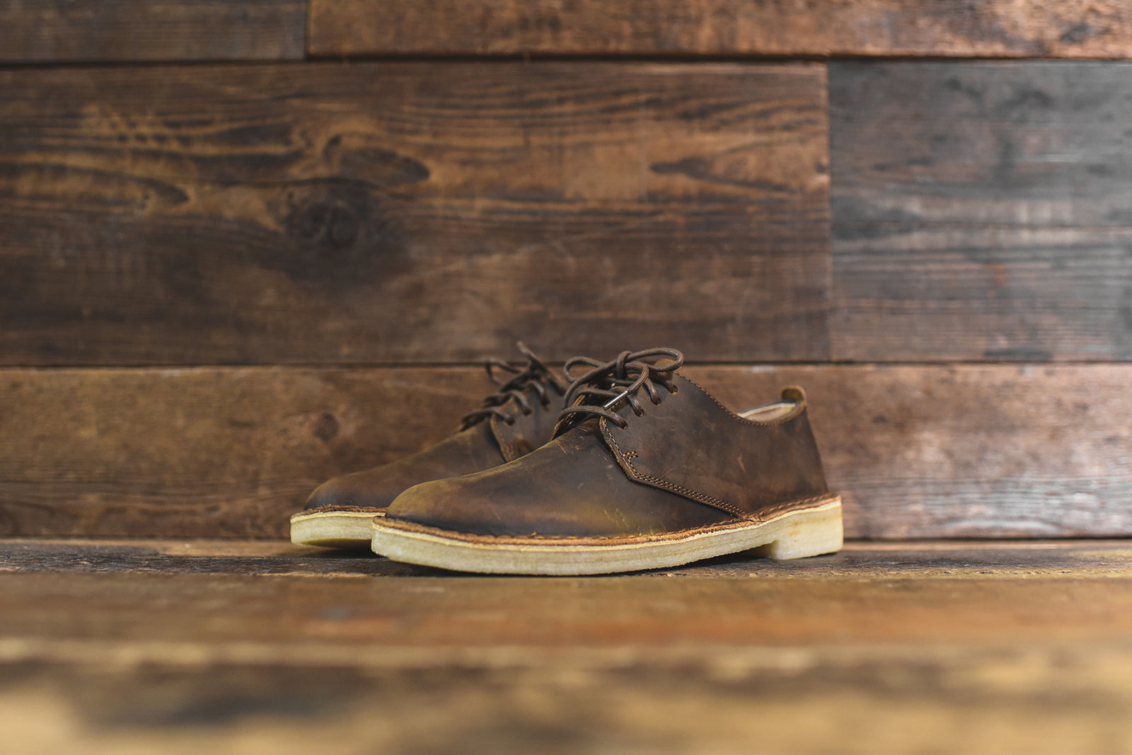 clarks desert london beeswax