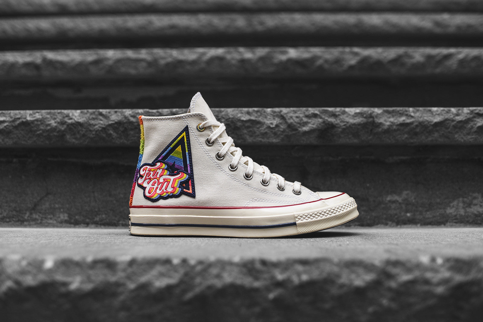 Converse Chuck Taylor All Star High '70 Pride QS - White / Multi – Kith