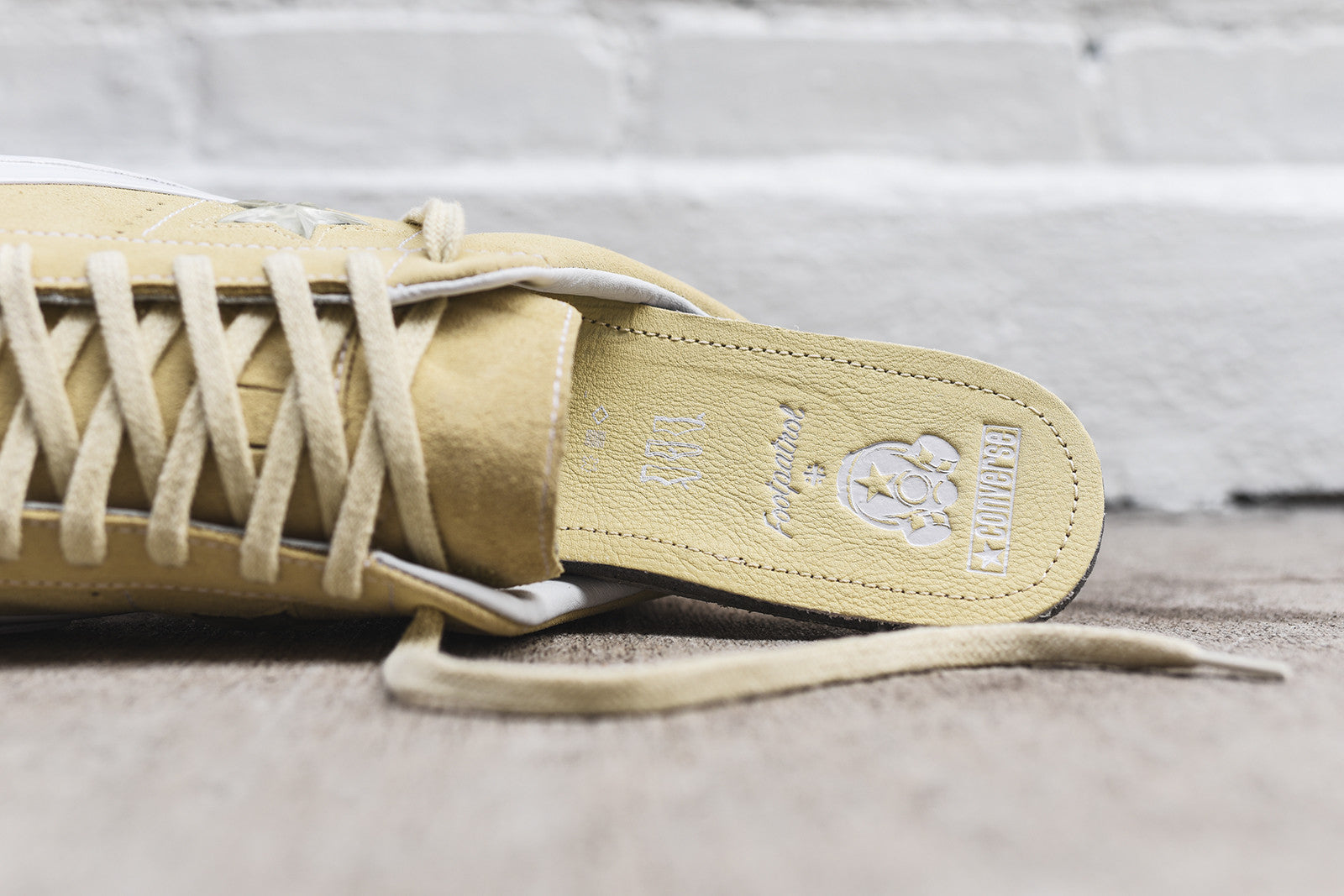 converse x footpatrol one star suede