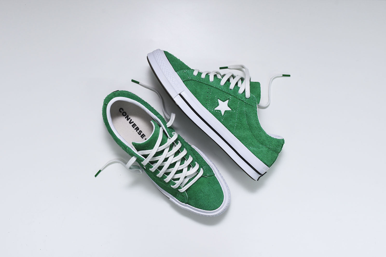 Converse One Star Ox - Green / White 