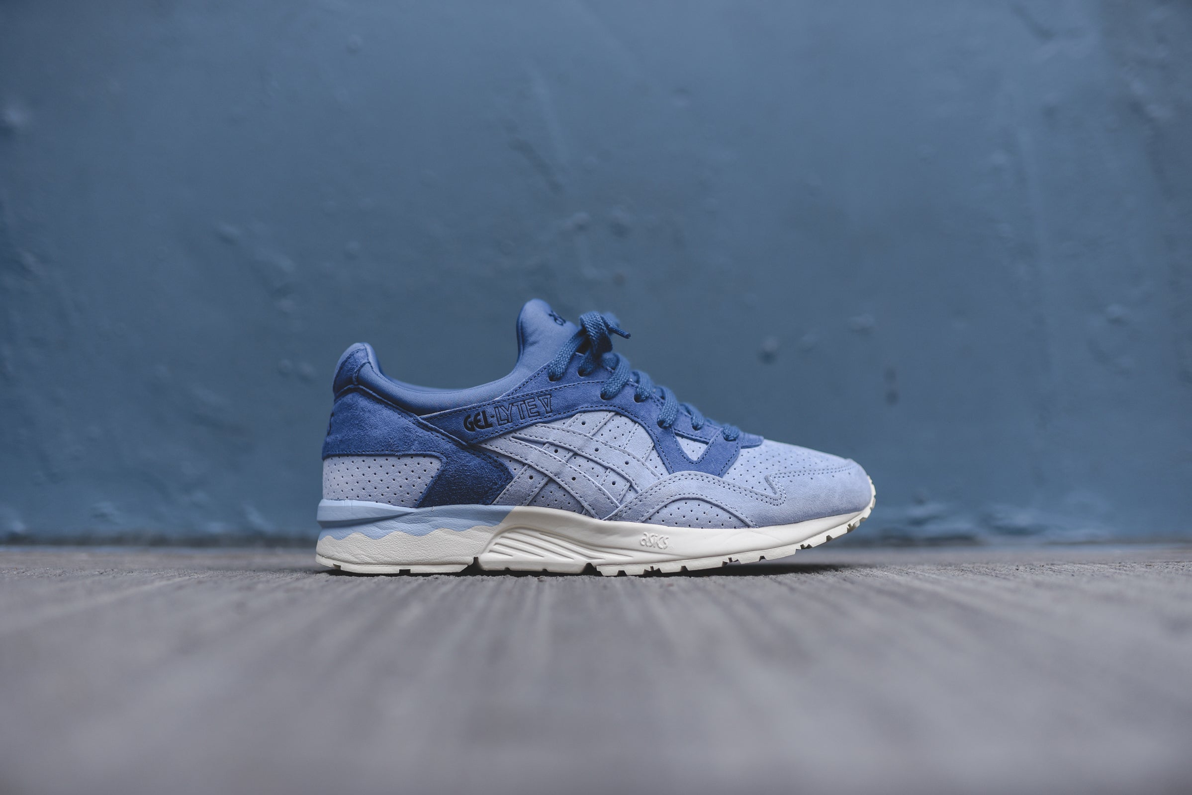 asics gel lyte v white purple teal